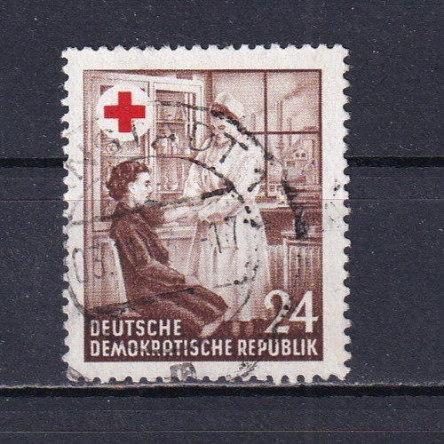 Ddr rotes kreuz 385 o - rotes,