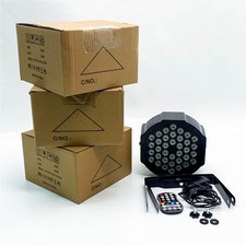 UKing 4PCS LED Strahler Akku, RGB 36 LED Par Wiederaufladbar Bühnenlicht, Party