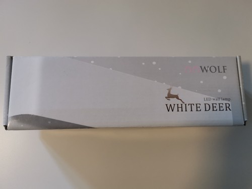 Wolf weißer hirsch led - wolf,