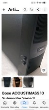 Bose Subwoofer 10 Serie 3