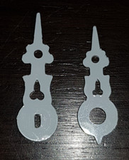 ? Zeigerpaar für Schwarzwald Jockele Uhr - Kuckucksuhren • Minutenzeiger 28 mm