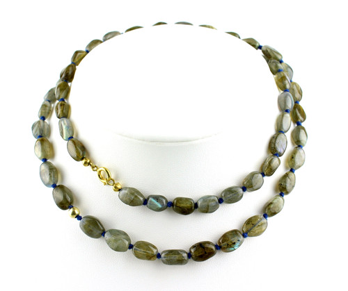Labradorit kette - labradorit,
