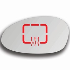 Spiegelglas Links Beheizbar