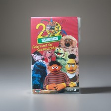 20 Jahre Sesamstrasse Feiern mit der Sesamstrasse 1973 - 1993 VHS Videokassette 