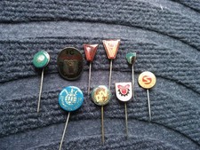 9 original DDR Nadeln (