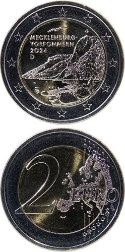 Deutschland germany 2 euro - 2,