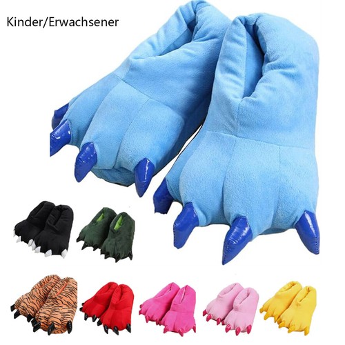 Men novelty claw slippers - men,