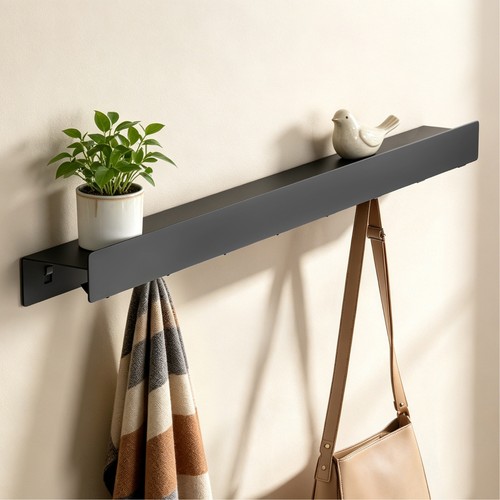 Wandgarderobe mit ablage - mit,
