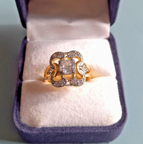 Art deco ring - deco,