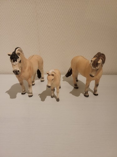 Schleich fjordpferd familie - schleich,