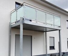 Fertigbalkon 3 m x 1,5 m Vorstellbalkon Vorbaubalkon Stahl feuerverzinkt Glas