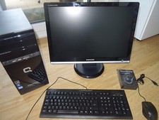 Samsung SyncMaster 223BW 21,6" wide TFT-LCD Monitor Tastatur Maus 