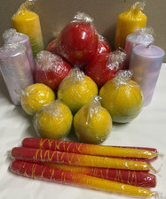 8kg Kerzen, Stumpenkerzen