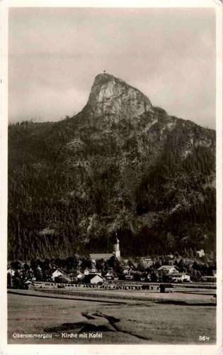 Oberammergau kirche mit - -,