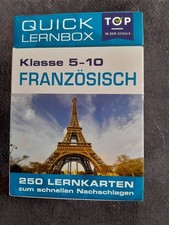 Quick-Lernbox ,Französisch, Klasse 5 -10