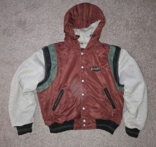 Original Unlimited  College Jacke Größe L Sport 90er Baseball Bomber Chevignon