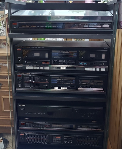 Fisher hifi system schwarz - hifi-system,