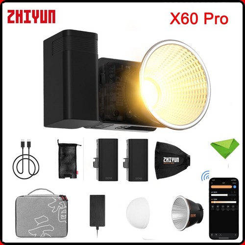 Zhiyun molus x60 - pro, led