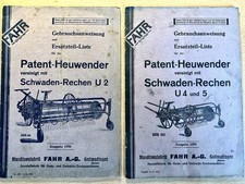 Fahr Patent Heuwender U 2 U 4 und  5