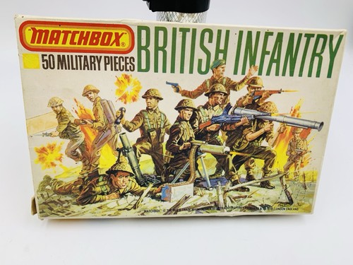 British infantry matchbox 1975 - infantry,