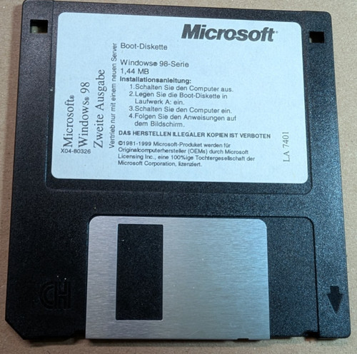 Microsoft windows zweite - microsoft, 98