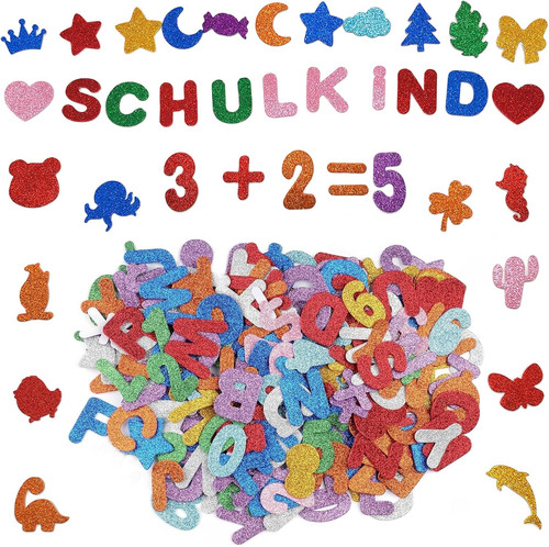 121 stück moosgummi - 121,