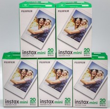 10 Filme Fujifilm instax MINI = 100 Aufnahmen = 5 Doppelpacks - MHD 2027-04