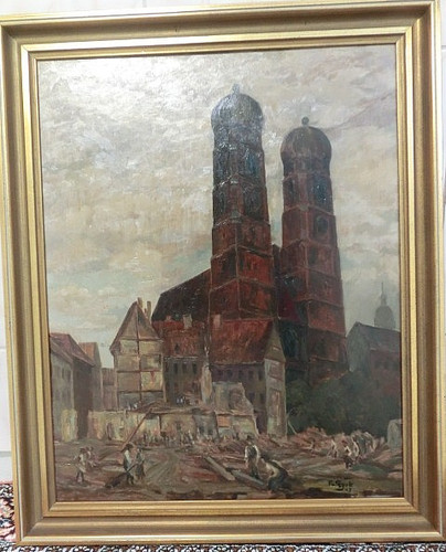 ölgemälde frauenkirche - Ölgemälde,