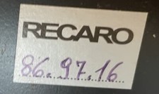 86.97.16 recaro sitzkonsole Ford Galaxy und sMax