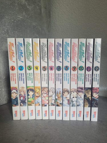 Food wars manga band - food, 1-12