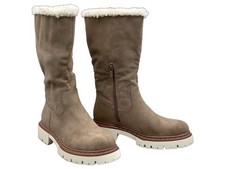 Damen stiefel boots beige - stiefel,