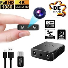Mini Kamera Camera 1080P HD Überwachungkamera Cam Nachtsicht Bewegungserkennung