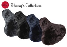 Fahrradsattelbezug  Fahrrad Sattel aus Merino Lammfell Sattelüberzug universal