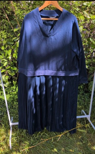 Midikleid mit plisseerock - midikleid,