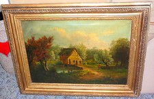 Idyllische Wassermühle -