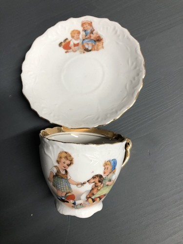 Antike kindertasse von silesia - antike,