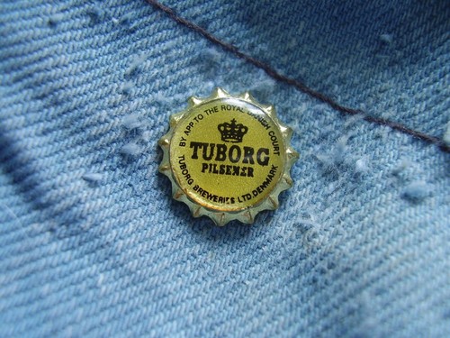 Pin tuborg pilsener korken - pin,