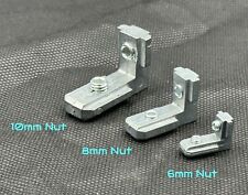 2x 6x 10x PV Solar Alu Profile Sigma Bosch item Winkel Verbinder 6, 8, 10mm Nut