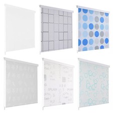 Halb-Kassetten Duschrollo Duschvorhang Badewannenvorhang 80/100/120/160/140/180