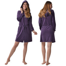 Damen Bademantel Saunamantel