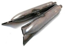 Paar Auspufftöpfe Auspuff