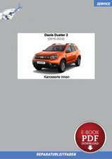 Ebook Dacia Duster 2 (2018-2024) Reparaturanleitung Karosserie innen