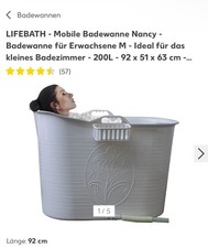 Portable Badewanne 92cm