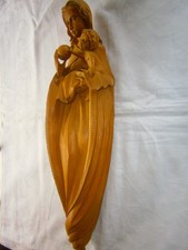 Große Madonna mit Kind Holz