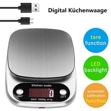 USB Digitalwaage Küchenwaage