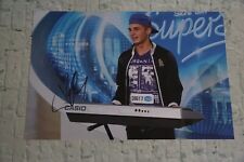 ORIGINAL Autogramm von Pietro Lombardi. pers. gesammelt. 100% ECHT. GROSSFOTO