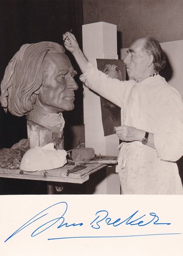 Arno breker originalautogram - arno,