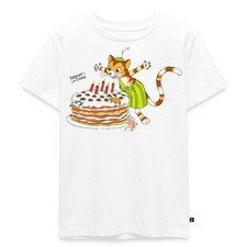 Pettersson Und Findus Geburtstag Feiern Torte Kinder Premium Bio T-Shirt