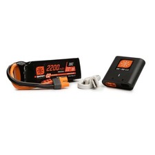 Spektrum 3S 2200mAh G2 Akku + S120 Ladegerät für RTF Flugmodelle