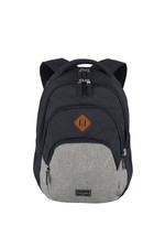 Travelite BASICS Rucksack Melange, Marine/Grau Rucksack Damen Daypack Freizeit